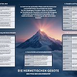 Hermetische Gebote Poster